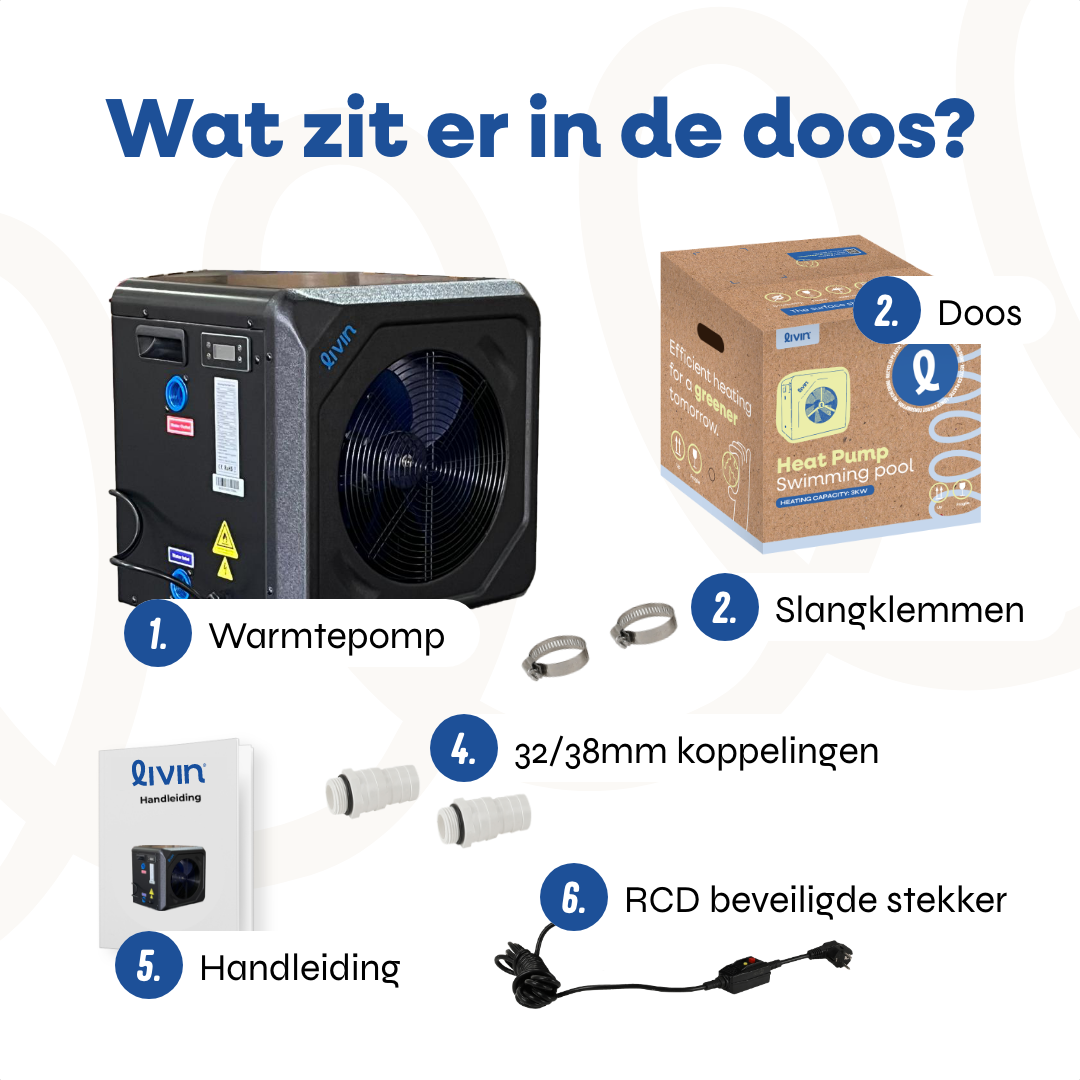 Mini Zwembad Warmtepomp 4KW