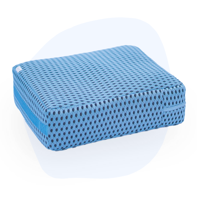 Spa Zitkussen blauw - Vierkant