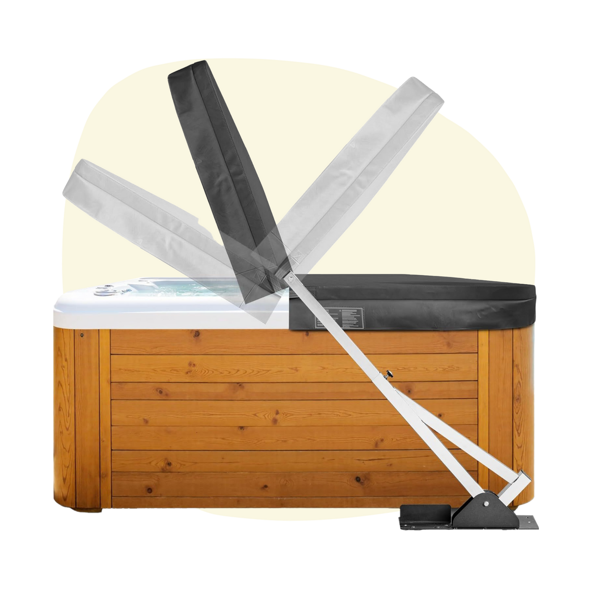 Spa Coverlifter - Ondermontage