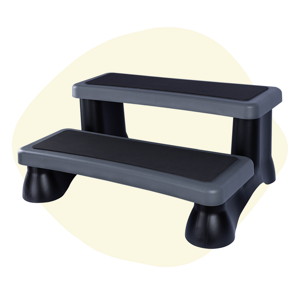 Luxe Spa Trap Antislip - Grijs