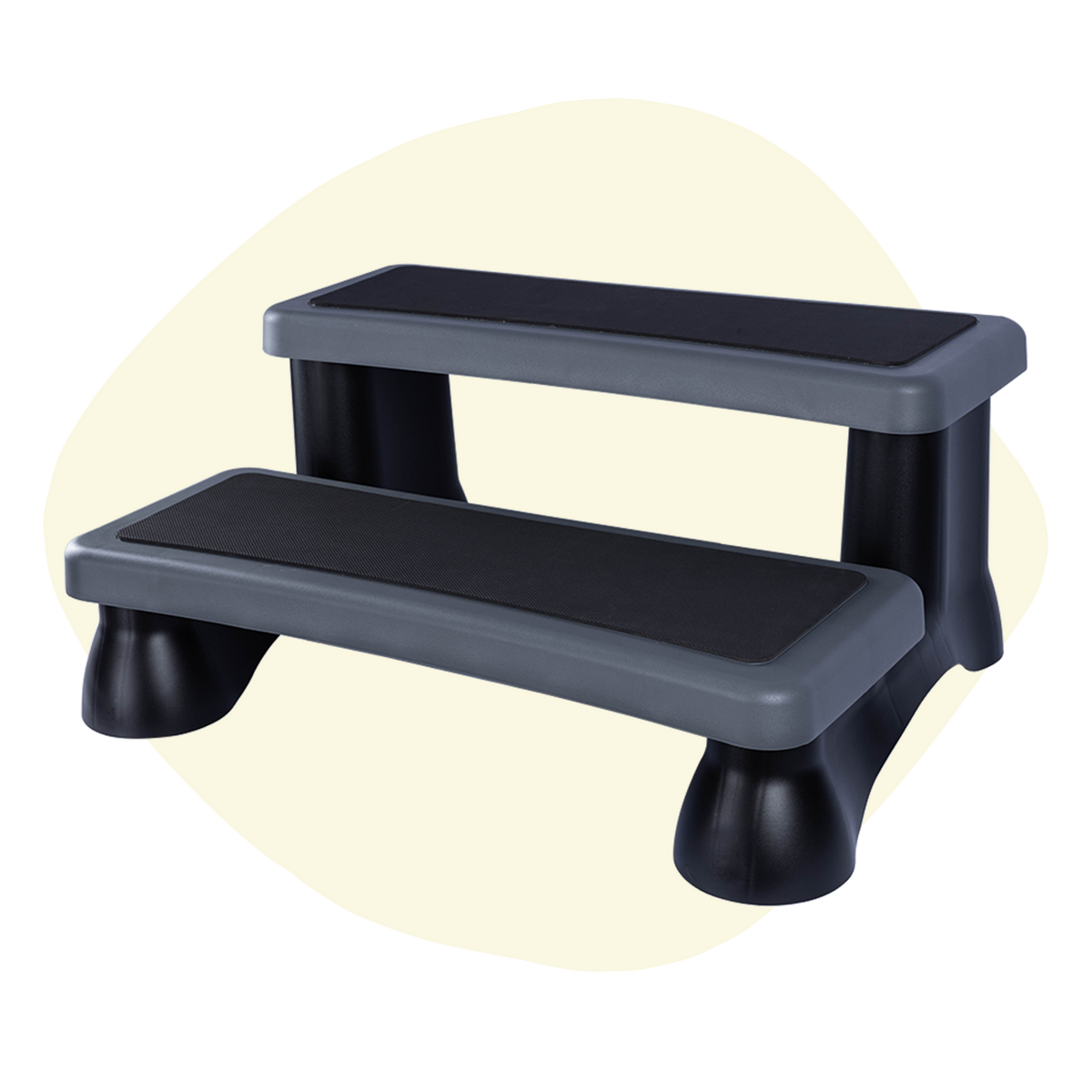Luxe Spa Trap Antislip - Grijs