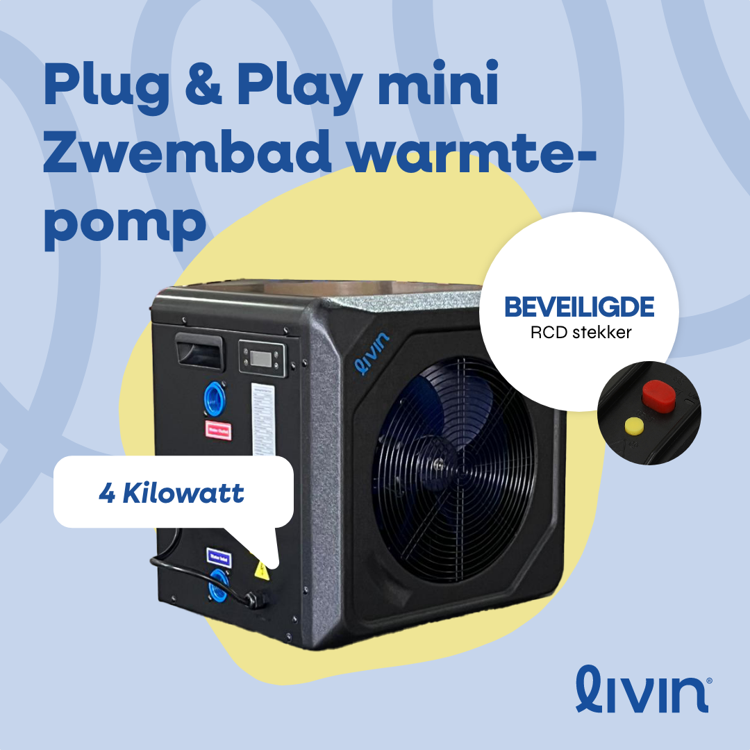 Mini Zwembad Warmtepomp 4KW