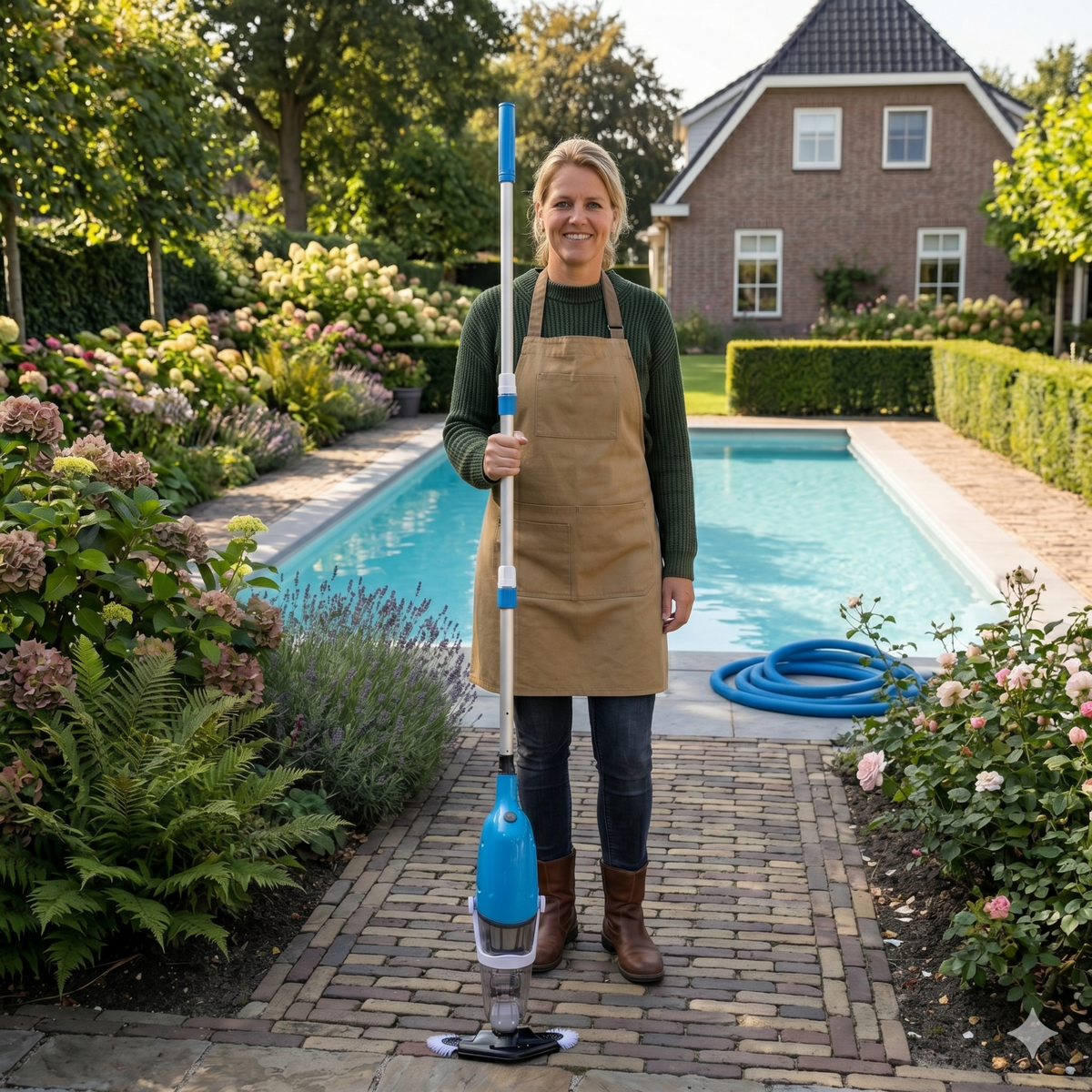 Draadloze Elektrische Spa en zwembadstofzuiger